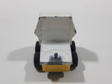 Vintage 1973 Lesney Matchbox Superfast No. 50 Articulated Semi Tractor Truck White and Yellow Die Cast Toy Car Vehicle