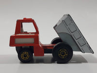 Vintage 1976 Matchbox Lesney Superfast No. 26 Site Dumper Truck Red and Silver Die Cast Toy Car Construction Equipment Machinery Vehicle - Made in England