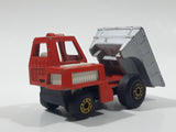 Vintage 1976 Matchbox Lesney Superfast No. 26 Site Dumper Truck Red and Silver Die Cast Toy Car Construction Equipment Machinery Vehicle - Made in England