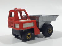 Vintage 1976 Matchbox Lesney Superfast No. 26 Site Dumper Truck Red and Silver Die Cast Toy Car Construction Equipment Machinery Vehicle - Made in England