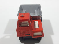 Vintage 1976 Matchbox Lesney Superfast No. 26 Site Dumper Truck Red and Silver Die Cast Toy Car Construction Equipment Machinery Vehicle - Made in England