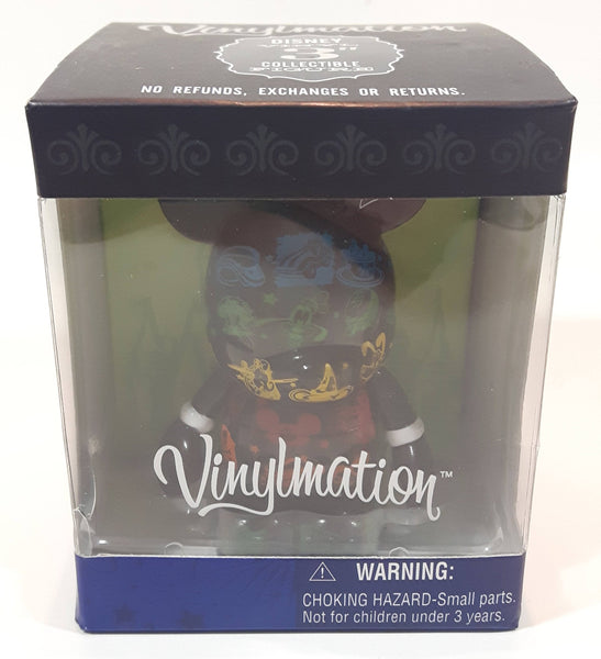 2011 Disney Vinylmation Rainbow Mickey Mouse 3" Tall Vinyl Collectible Figure New in Box