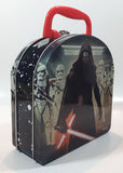 2015 Imperial Toy Star Wars Kylo Ren and Storm Troopers Embossed Curved Top Tin Metal Lunch Box