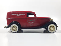 Liberty Classics Canadian Tire 1934 Ford Delivery Red 1/25 Scale Die Cast Toy Car Vehicle Coin Bank No Key