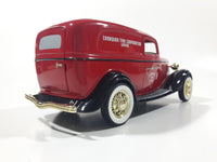 Liberty Classics Canadian Tire 1934 Ford Delivery Red 1/25 Scale Die Cast Toy Car Vehicle Coin Bank No Key