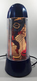 2001 Rabbit Tanaka Marvel Comics Spider-Man Blue 14" Tall Rotating Turning Motion Lamp Light