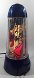 2001 Rabbit Tanaka Marvel Comics Spider-Man Blue 14" Tall Rotating Turning Motion Lamp Light