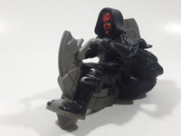 Applause LucasFilm Star Wars Darth Maul Character on Speeder Bike 4 1/2" Long Plastic Toy Vehicle