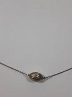 Gold Tone and Silver Tone Metal Bead 34" Long Necklace