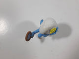 2013 "Vanity" Smurf Holding Hand Mirror PVC Toy Figure McDonald's Happy Meal