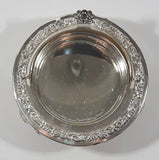 Vintage Silver Plated Dome Roll Top 5 1/4" Diameter Caviar Butter Serving Dish Made in England