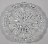 Vintage Crystal Glass Dish 5 1/4" Diameter