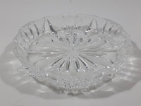 Vintage Crystal Glass Dish 5 1/4" Diameter