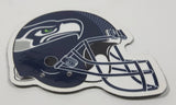 Seattle Seahawks NFL Football Team Helmet Shaped 1 7/8" x 2" Thin Fridge Magnet