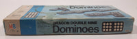 Vintage 1970 Milton Bradley #4132 Dragon Double Nine Dominoes Missing Two Tiles