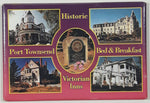 Historic Port Townsend Bed & Breakfast Victoria Inns 2 1/8" x 3 1/8" Fridge Magnet