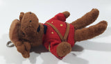 Stuffed Animal House RCMP Royal Canadian Mounted Police Moose Character 5" Tall Plush Key Chain