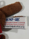 Stuffed Animal House RCMP Royal Canadian Mounted Police Moose Character 5" Tall Plush Key Chain