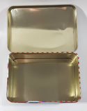 1999 Hershey's Milk Chocolate Kisses Advertising Tin Metal Hinged Container Faded