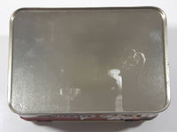 1999 Hershey's Milk Chocolate Kisses Advertising Tin Metal Hinged Container Faded