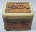 Vintage Cheinco Stuff Box "Collect Almost Everything Under The Sun" "Valuable Thing$ n' Any Things" Tin Metal Container