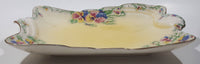 Rare Antique 1934-1950 Royal Winton Grimwades Queen Anne Art Deco 6 3/4" x 9 1/4" Serving Dish Made in England Has Chips
