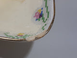 Rare Antique 1934-1950 Royal Winton Grimwades Queen Anne Art Deco 6 3/4" x 9 1/4" Serving Dish Made in England Has Chips