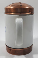 Vintage Copper and Ceramic 5 1/2" Tall Cheese Shaker