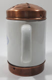 Vintage Copper and Ceramic 5 1/2" Tall Cheese Shaker