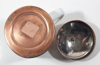 Vintage Copper and Ceramic 5 1/2" Tall Cheese Shaker