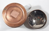 Vintage Copper and Ceramic 5 1/2" Tall Cheese Shaker