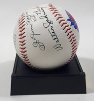 1996 American Legends 1936 First Hall of Fame Election 60th Anniversary Inaugural Election Baseball Ball on Stand Ruth, Wagner, Cobb, Mathewson, Johnson