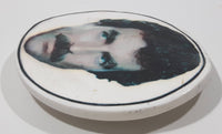 Tom Selleck 4 5/8" Round Resin Fridge Magnet