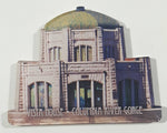 Vista House Columbia River Gorge 2 1/4" x 3" Clear Acrylic Fridge Magnet