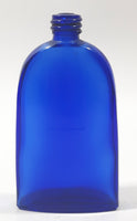 Antique Bourjois Perfume Paris Cobalt Blue Bottle 4 3/8" Tall