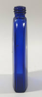 Antique Bourjois Perfume Paris Cobalt Blue Bottle 4 3/8" Tall