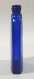 Antique Bourjois Perfume Paris Cobalt Blue Bottle 4 3/8" Tall