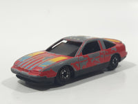 Yatming Nissan 240SX Red No. 808 Die Cast Toy Car Vehicle