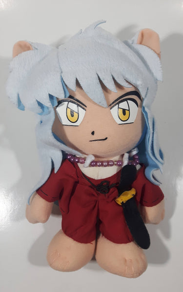 2003 SUNRISE Inuyasha Rumiko Takahashi Shogakukan Yomiuri TV 9" Tall Plush Character Window Hanger