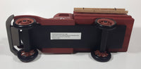 12" Wood Fire Truck Engine Co No. 9 Wooden Model in Box