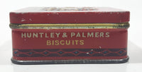 Vintage Huntley & Palmers Biscuits Small Tall Tin Metal Container