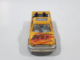 Unknown Brand Best Speed Power "Kings" Yellow Die Cast Toy Car Vehicle