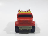 2002 Matchbox International Pumper Red Fire Truck Plastic and Die Cast Toy Car Firefighting Rescue Vehicle - McDonald's Happy Meal