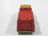 2002 Matchbox International Pumper Red Fire Truck Plastic and Die Cast Toy Car Firefighting Rescue Vehicle - McDonald's Happy Meal