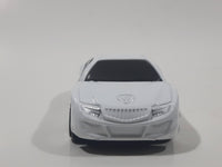 Motor Max 6143-6 Sports Car Coupe 1/64 Scale White Die Cast Toy Car Vehicle