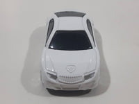 Motor Max 6143-6 Sports Car Coupe 1/64 Scale White Die Cast Toy Car Vehicle