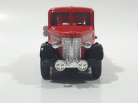 Unknown Brand Emergency Services Fire Truck Die Cast Toy Car Vehicle with Opening Doors - Missing Driver's Side Hoses