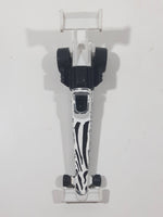 1993 Hot Wheels McDonald's Dragster Funny Car White Black Die Cast Toy Race Car Vehicle