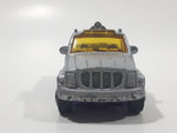 2002 Matchbox Ultimate Rescue Troop Carrier Truck Silver Die Cast Toy Car Vehicle No Canopy