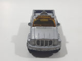 2002 Matchbox Ultimate Rescue Troop Carrier Truck Silver Die Cast Toy Car Vehicle No Canopy